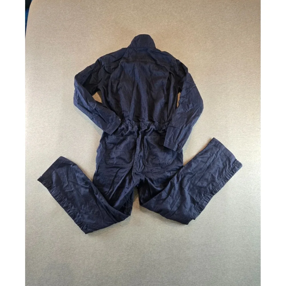 Carhartt Coveralls Womens Small Short Navy Flame-Resistant Rugged Flex Twill FR - Picture 3 of 16